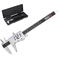 Calibre Digital- Tacklife DC02 Pie de Rey 150mm-Calibrador electrónico de acero inoxidable-Gran Pantalla LCD-Micrómetro…